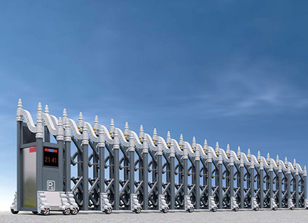 宏盛源-不锈钢伸缩门