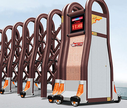 宏盛源-不锈钢伸缩门